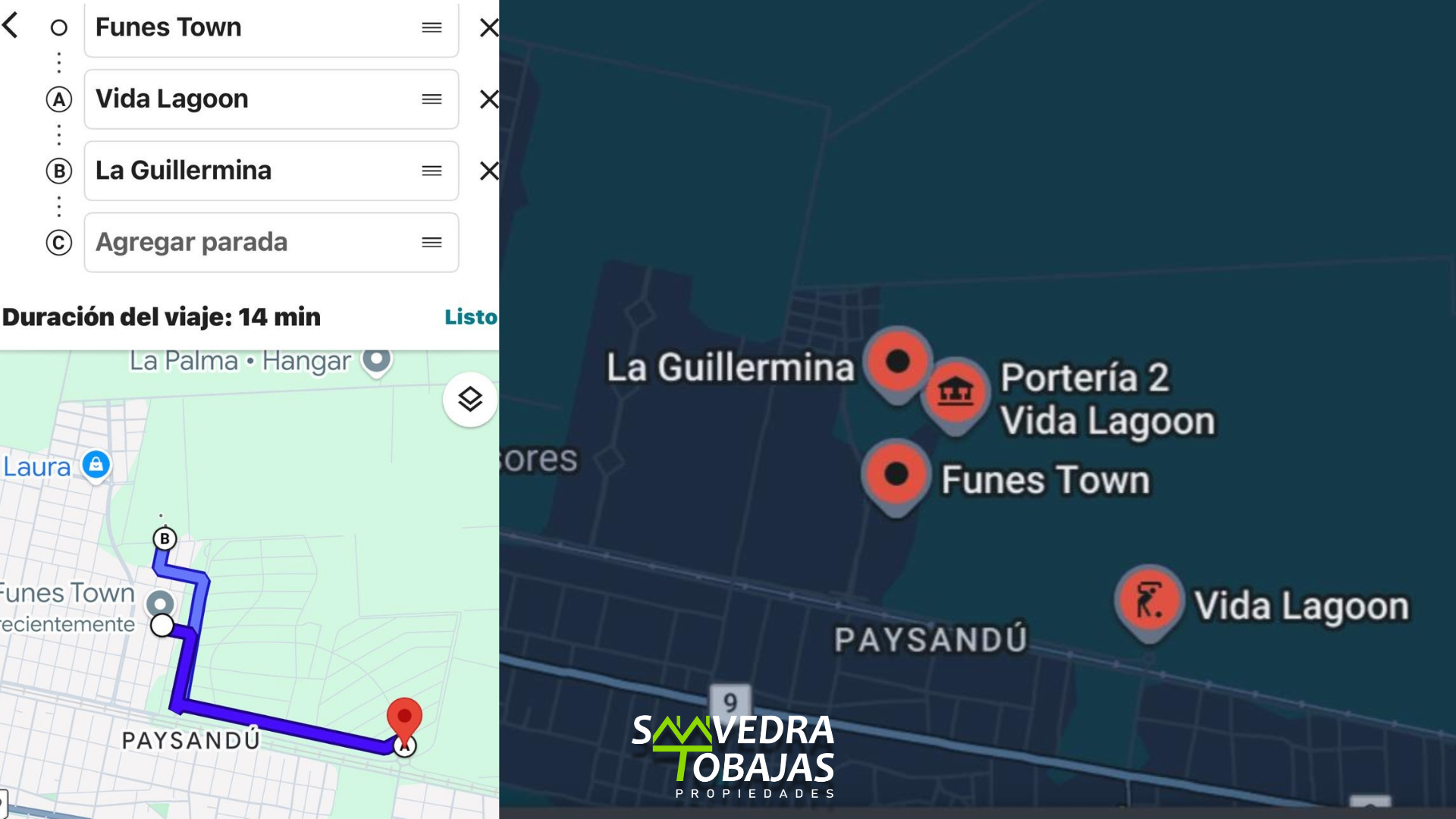 MAPA FUNES TOWN